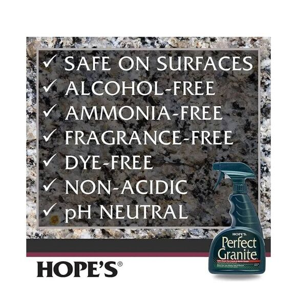 Hope's Perfect Granite, 100% streak free granite and marble cleaner, NEW - Picture 5 of 6